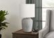 Monarch Specialties Inc. Grey Ceramic Table Lamp -2