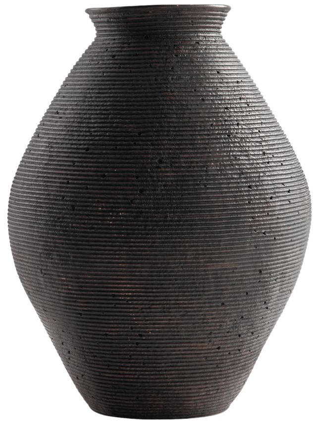 Signature Design by Ashley® Hannela Antique Brown 17" Vase-0