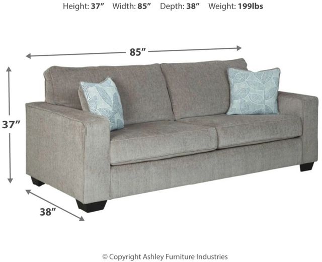 Signature Design by Ashley® Altari Alloy Queen Sofa Sleeper-1
