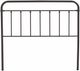 SinCa-CA Beaconsfield Oiled Bronze Queen Metal Rod Headboard-0