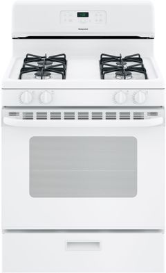 Hotpoint® 30" White Freestanding Gas Range