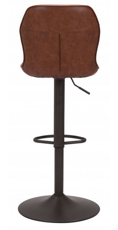 Zuo® Modern Vital Vintage Brown Bar Chair-2
