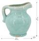 A & B Home Blue 9" Vase-1