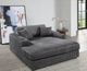 ACME Furniture Hilde Dark Gray Chaise Lounger-1