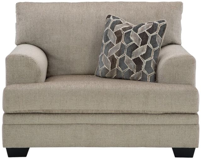 Signature Design by Ashley® Stonemeade Taupe Chair and a Half-1