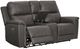 Signature Design by Ashley® Beryton Anchor Power Reclining Loveseat with Console and Adjustable Headrest-4