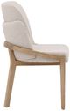 Dovetail Furniture Jacquelyn Beige/Light Natural Dining Chair-2