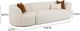 TOV Furniture Fickle 2-Piece Cream Right Arm Facing Modular Sofa-2