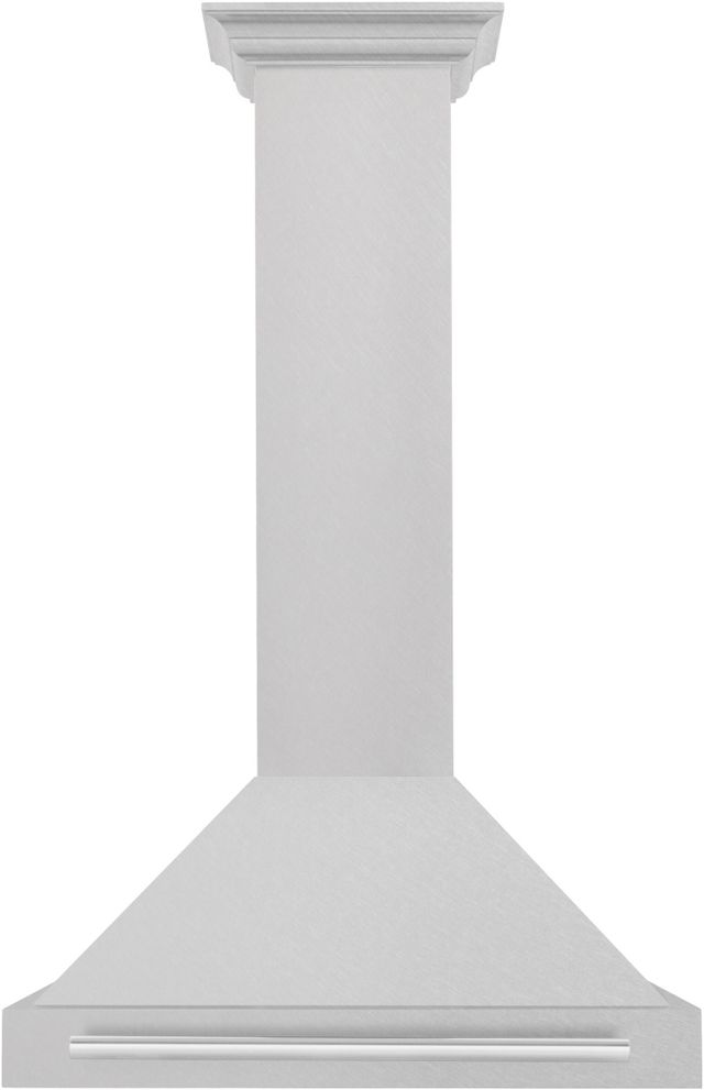 ZLINE 30" Satin Stainless Steel Convertible Wall Mounted Range Hood-0