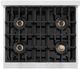ZLINE 30" 4.2 cu. ft. Dual Fuel Range with 4 Burner DuoPro™ Cooktop and Electric Convection Oven in Satin Stainless Steel-3