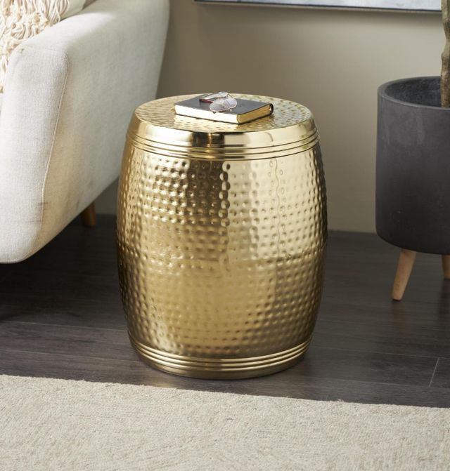 Deco Marche Gold Accent Table-3