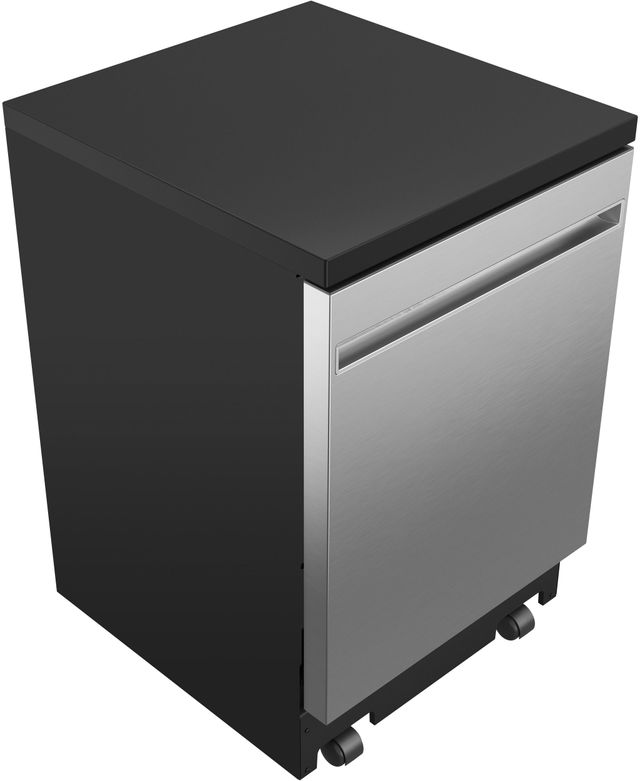 GE® 24" Stainless Steel Portable Dishwasher-4