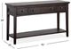 Magnussen Home® Westley Falls Graphite Sofa Table-3