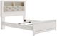 Signature Design by Ashley® Altyra White Queen Upholstered Bookcase Bed-3