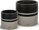 Le Present Cylinder Black 15" Planter-1