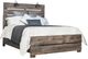 New Classic® Home Furnishings Misty Lodge Rustic Brown Queen Panel Bed-0