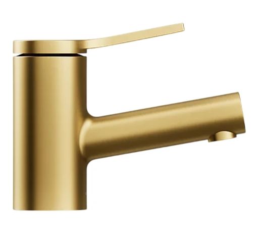 KOHLER® Elate® Vibrant Brushed Moderne Brass 0.5 GM Single-Handle Bathroom Sink Faucet-2