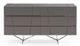 VIG Furniture Modrest Chrysler 4-Piece Gray Eastern King Bedroom Set-4