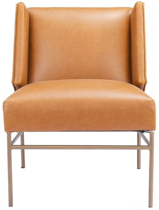 Zuo® Modern Atlanta Brown Accent Stationary Chair-2