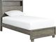 Signature Design by Ashley® Arnett 2-Piece Gray Twin Bookcase Bed Set-1
