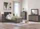 Signature Design by Ashley® Jonnifer Black/Gray Queen Lighted Bookcase Headboard-1