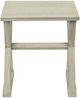 Monarch Specialties Inc. Antique White Veneer Square End Table-2