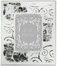 A & B Home 4-Piece White/Gray Photo Frames-1