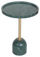 A & B Home Green Decorative Side Table with Gold Base-0