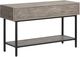 Magnussen Home® Fenwick Whitetail Brown Rectangular Sofa Table with Matte Black Base-4