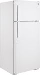 GE® 28" 17.5 Cu. Ft. White Top Freezer Refrigerator-4