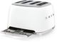 Smeg 50's Style 4 Slice White Toaster-3