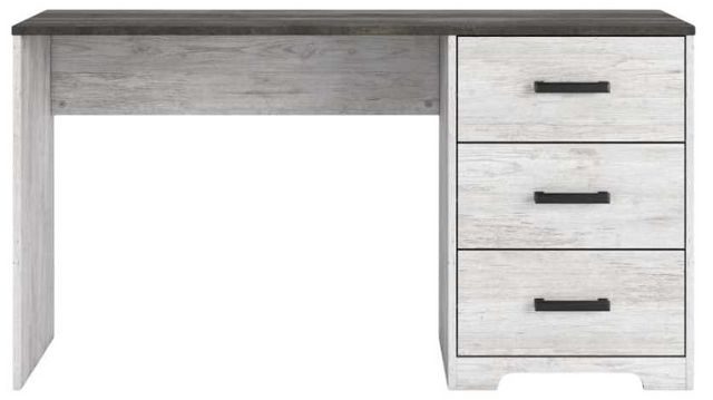 Signature Design by Ashley® Shawburn White/Dark Charcoal Gray 54" Home Office Desk-1