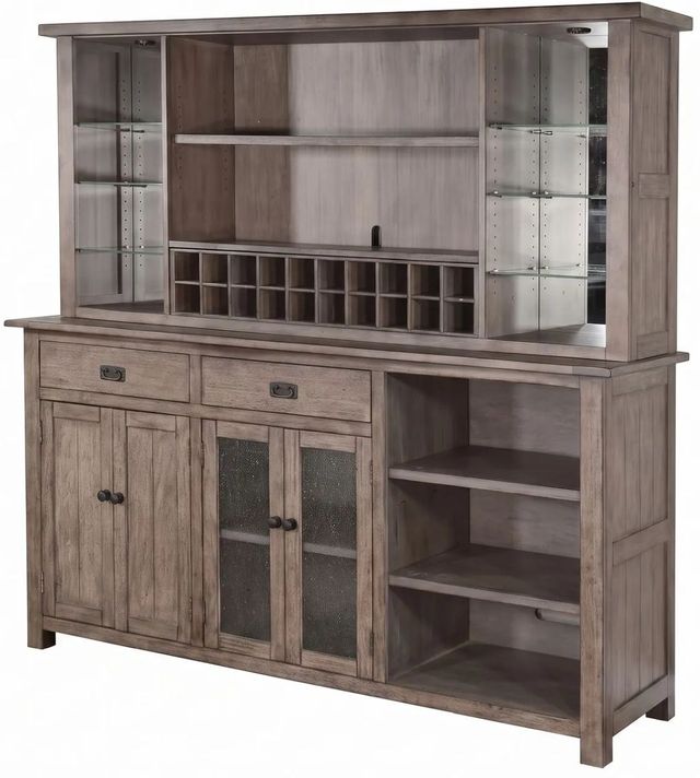 Sunny Designs™ Doe Valley Buckskin Buffet Hutch-0