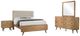Coaster® Robyn 4-Piece Cool Beige/Light Ash Full Bedroom Set-0