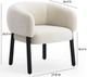 TOV Furniture Foxy Cream Accent Chair-2