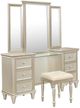 Homelegance® Celandine Silver Vanity Dresser and Mirror-0