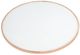ACME Furniture Alivia White Frosted Glass Top End Table with Rose Gold Base-3