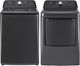 Midea® Metallic Gray Laundry Pair-0