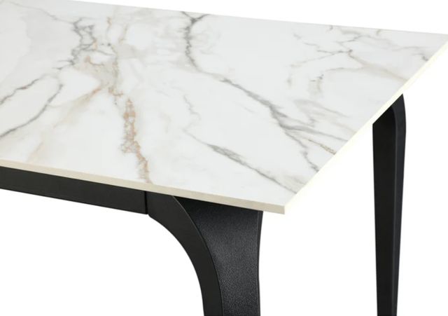 Modus Furniture Nicoya Pumpkin Spice Top Dining Table with Black Base-3