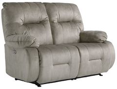 Best® Home Furnishings Customizable Brinley Power Reclining Space Saver® Loveseat with Tilt Headrest