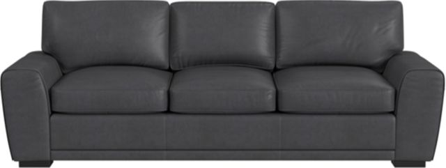 Bassett® Furniture Club Level Clemmons Thunder Gray Sofa-0
