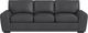 Bassett® Furniture Club Level Clemmons Thunder Gray Sofa-0