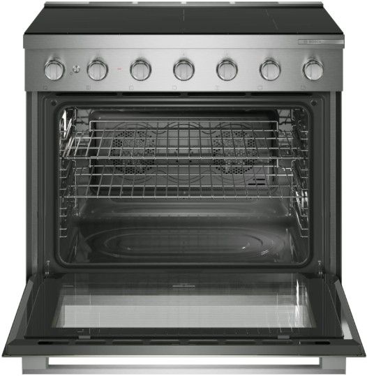 Bosch® 500 Series 36” Stainless Steel Freestanding Induction Range-1