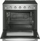Bosch® 500 Series 36” Stainless Steel Freestanding Induction Range-1