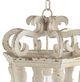 A & B Home Bonner Weathered White Classic Chandelier-2