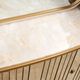 Michael Amini® Scotts Square Light Champagne Sideboard with Mirror-3