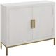 Uttermost® Front Range White Cabinet-0