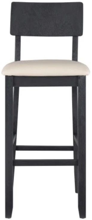 Linon Jordan Dark Charcoal Barstool-3