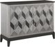 Coaster® Gilles Brushed Black/Grey Accent Cabinet-0