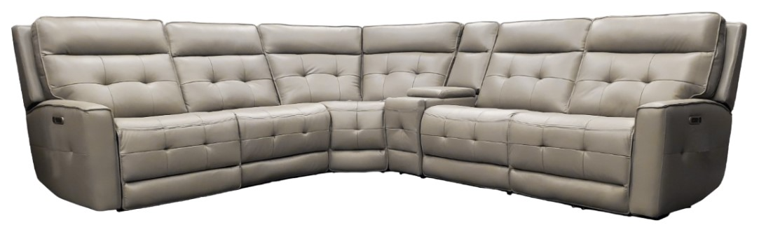 CANTERBURY - マスター Parker House® Canterbury 6-Piece Pewter Power Reclining Zero